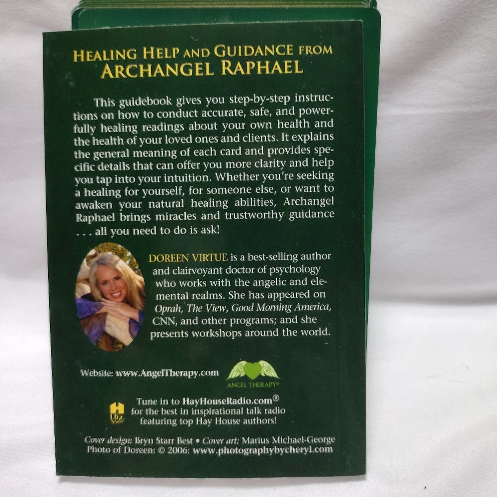 Archangel Raphael Healing Oracle Cards - Picture 5 of 12